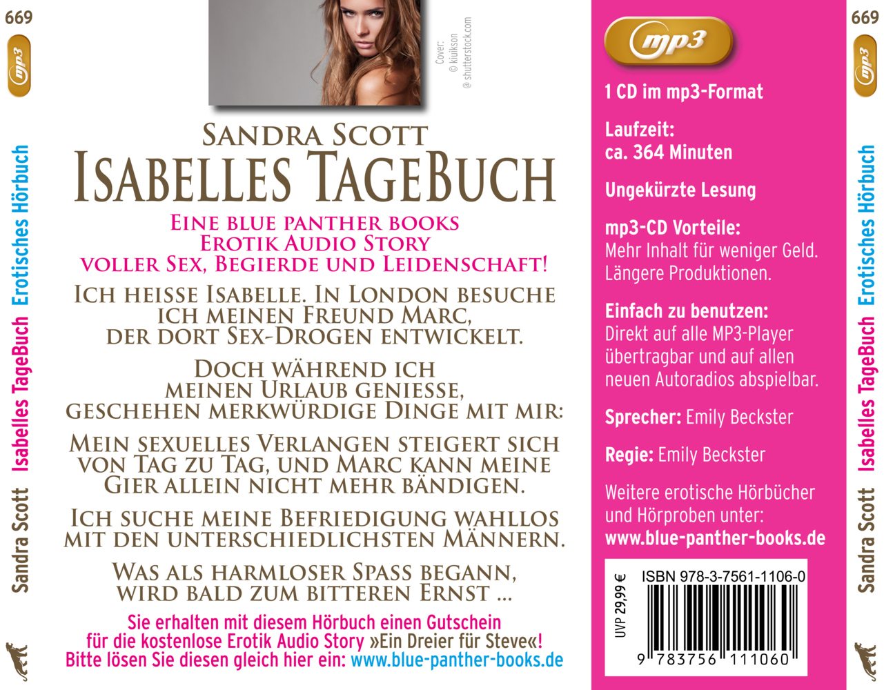 Bild: 9783756111060 | Isabelles TageBuch Erotik Audio Story Erotisches Hörbuch MP3CD,...