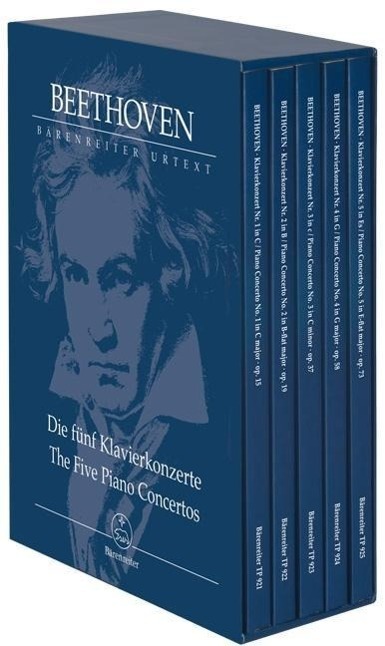 Cover: 9790006205479 | Die fünf Klavierkonzerte | Ludwig van Beethoven | Taschenbuch | 104 S.