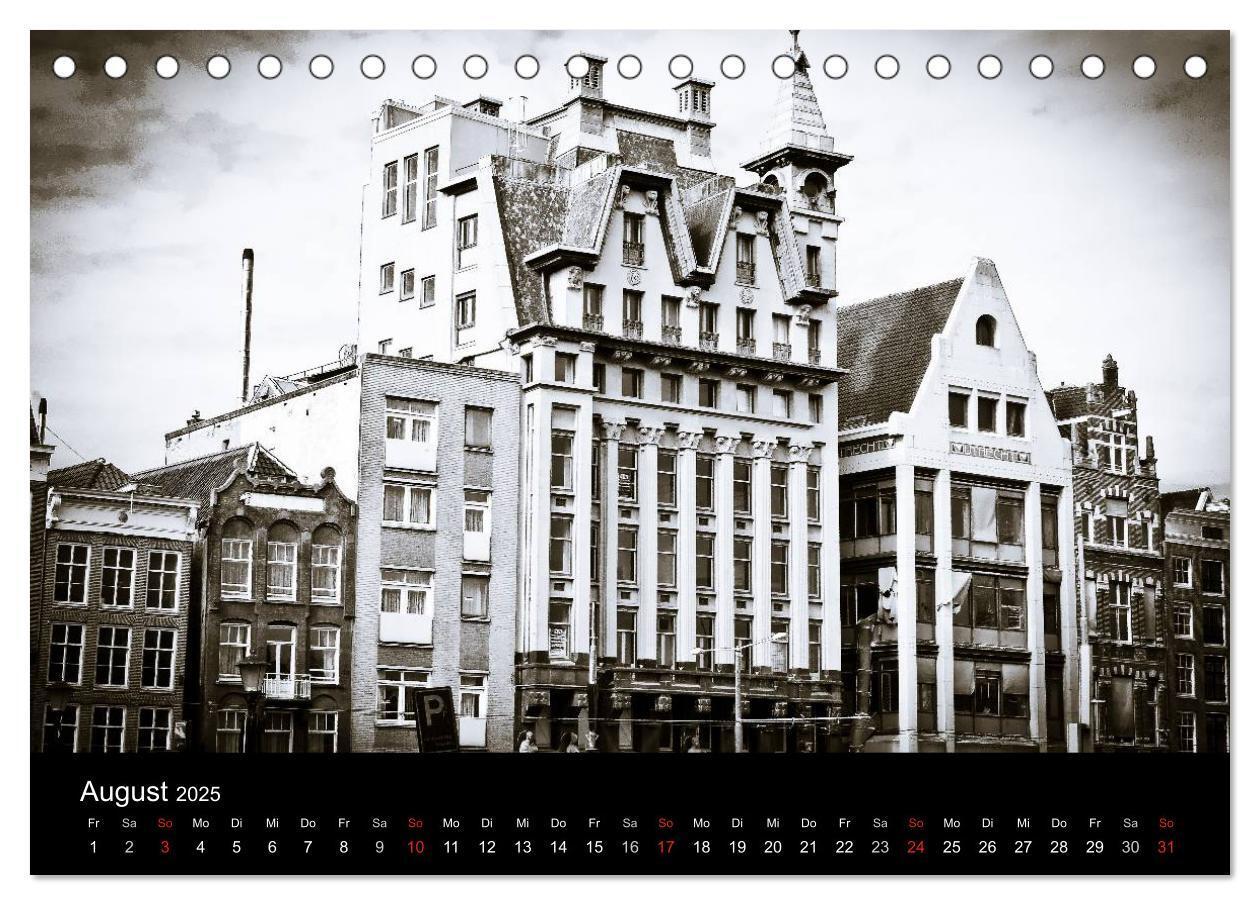 Bild: 9783435780075 | Amsterdam 2025 (Tischkalender 2025 DIN A5 quer), CALVENDO...