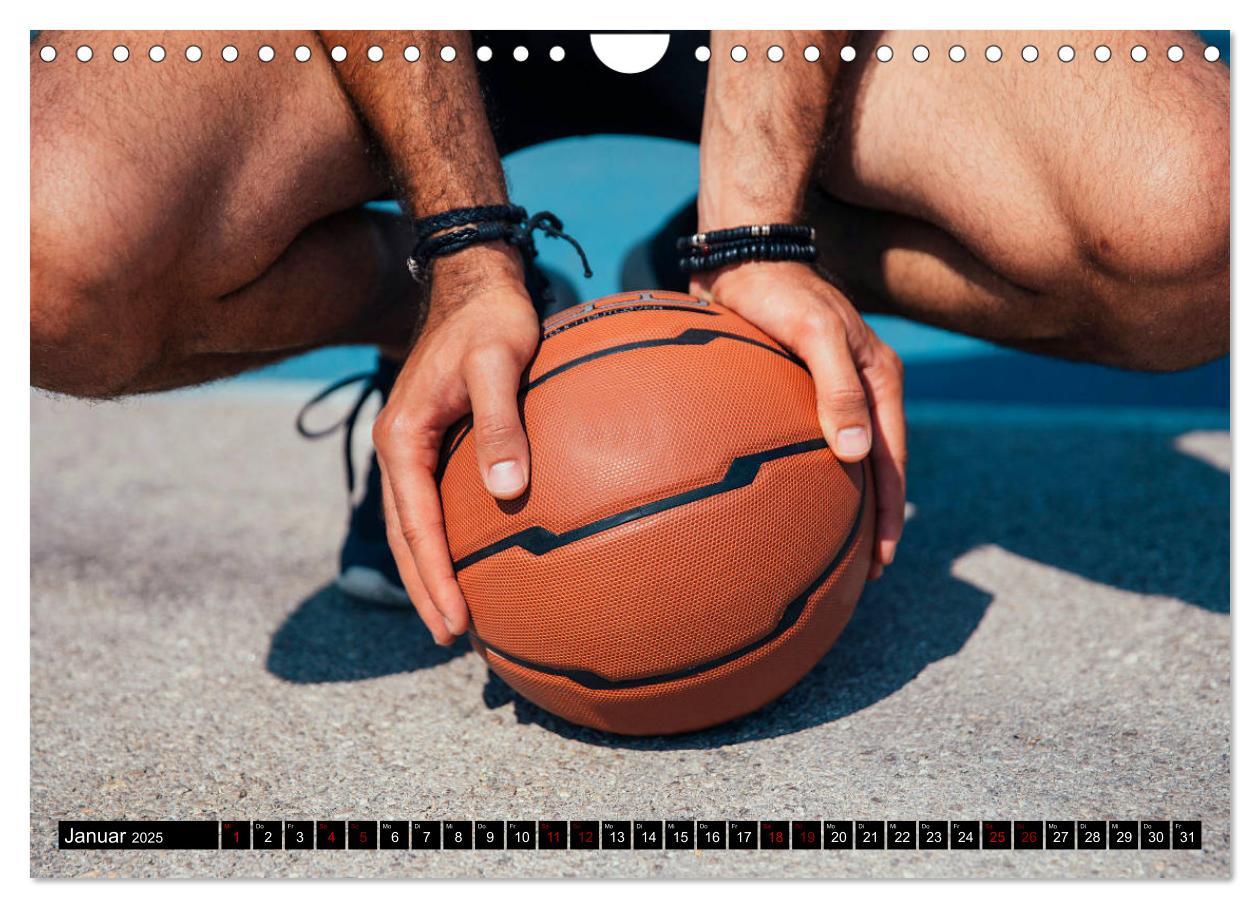 Bild: 9783435328109 | Trendsport Basketball (Wandkalender 2025 DIN A4 quer), CALVENDO...