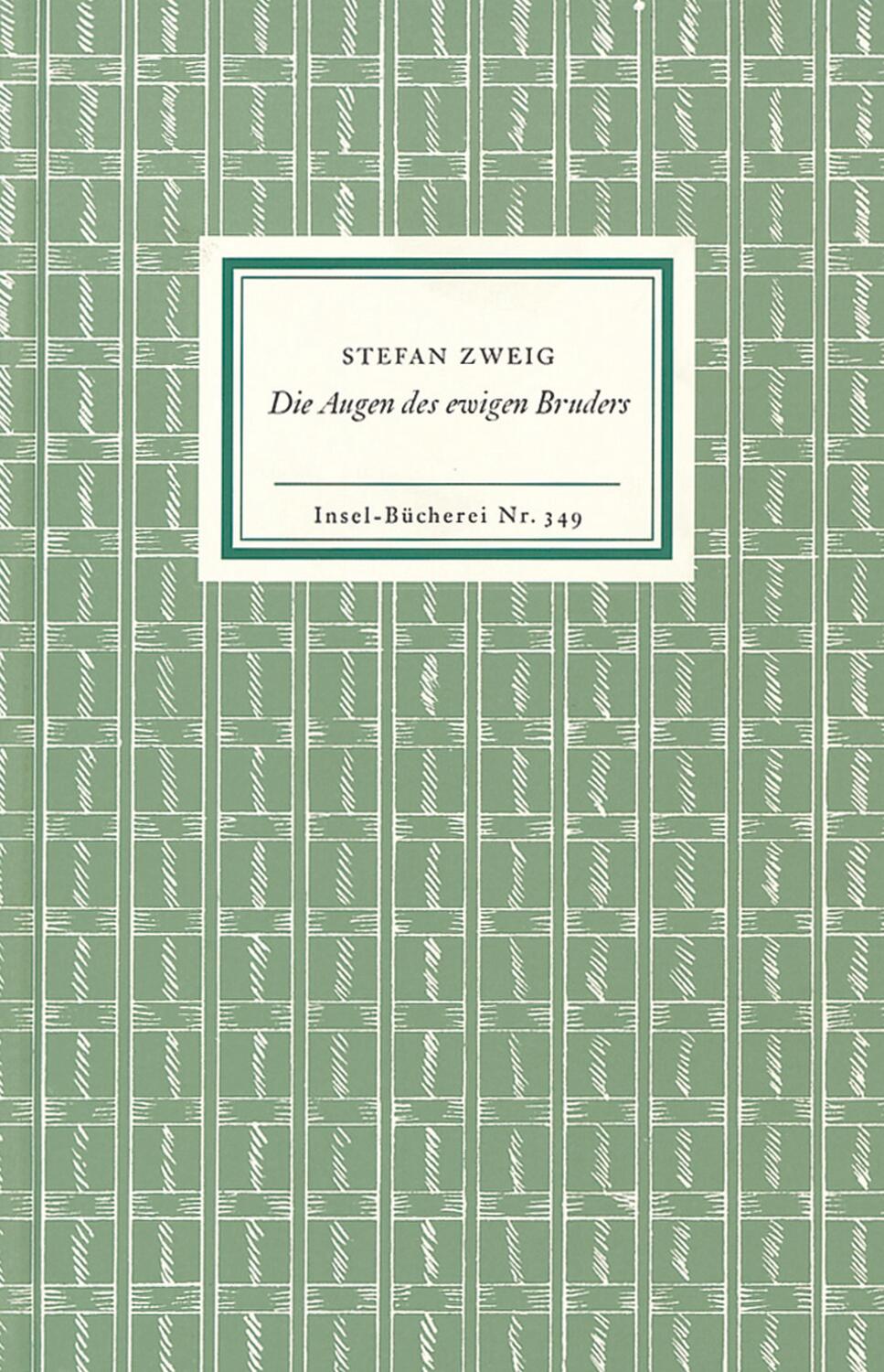 Cover: 9783458083498 | Die Augen des ewigen Bruders | Eine Legende | Stefan Zweig | Buch