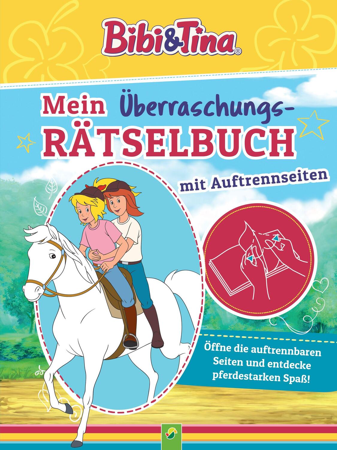 Cover: 9783849940393 | Bibi &amp; Tina Mein Überraschungs-Rätselbuch mit Auftrennseiten. Für...