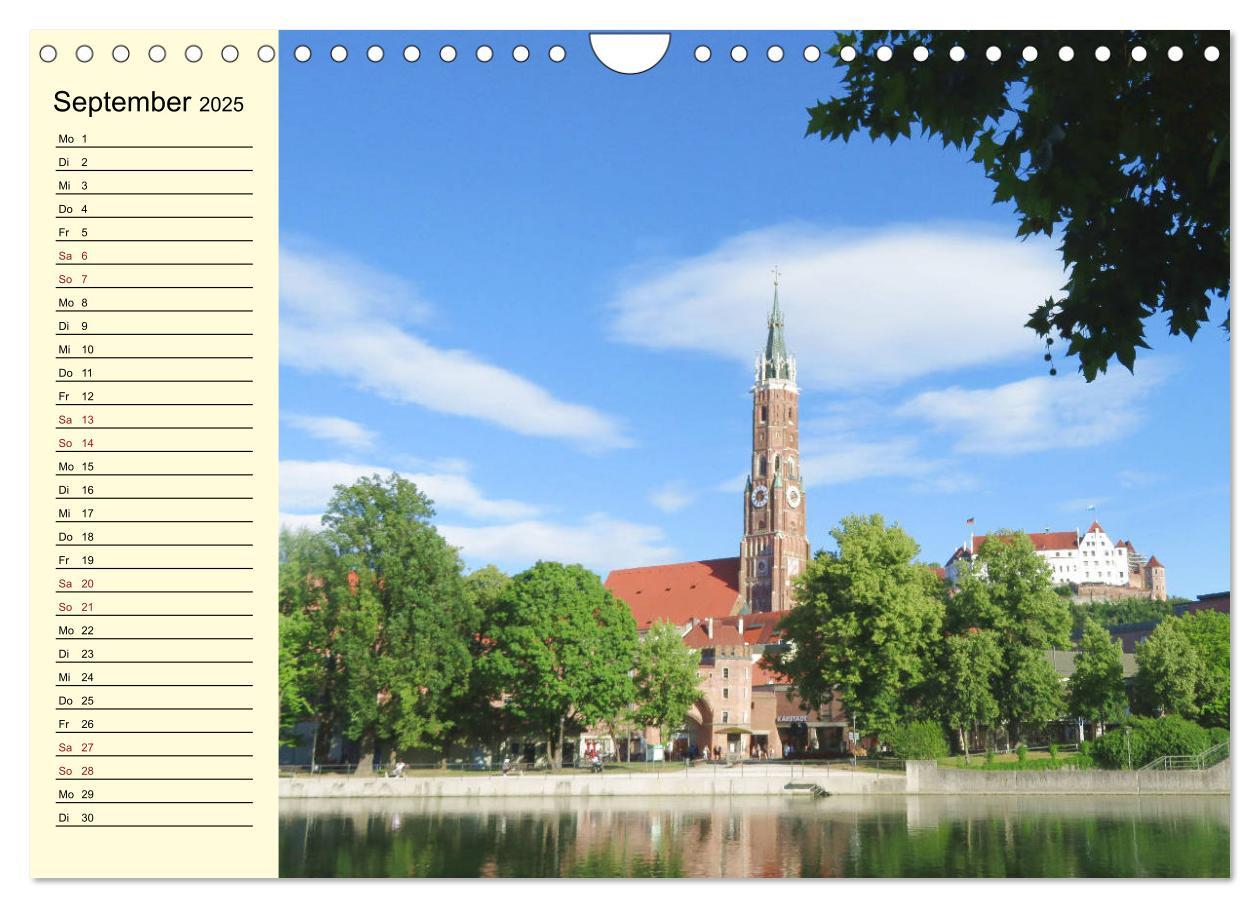 Bild: 9783435211364 | Landshut erleben (Wandkalender 2025 DIN A4 quer), CALVENDO...