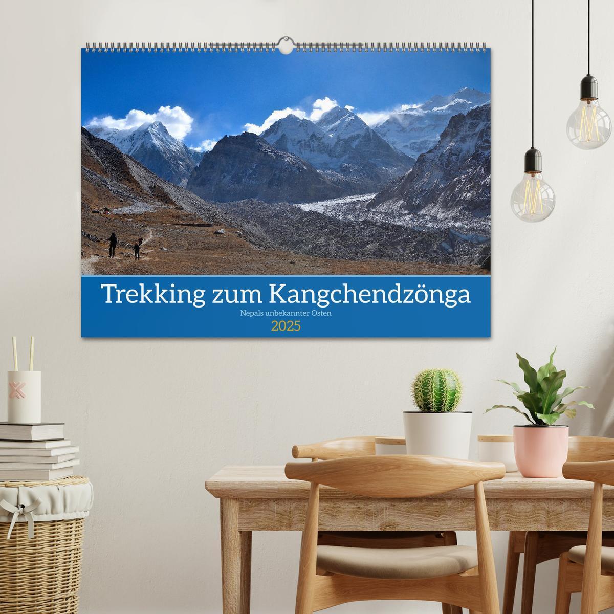 Bild: 9783383878190 | Trekking zum Kangchendzönga (Wandkalender 2025 DIN A2 quer),...