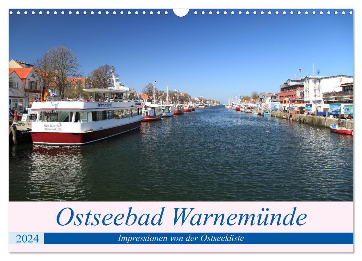 Cover: 9783383572937 | Ostseebad Warnemünde (Wandkalender 2024 DIN A3 quer), CALVENDO...