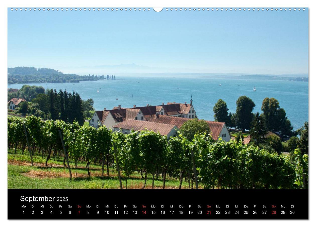 Bild: 9783435788828 | Ein Jahr am BODENSEE (hochwertiger Premium Wandkalender 2025 DIN A2...