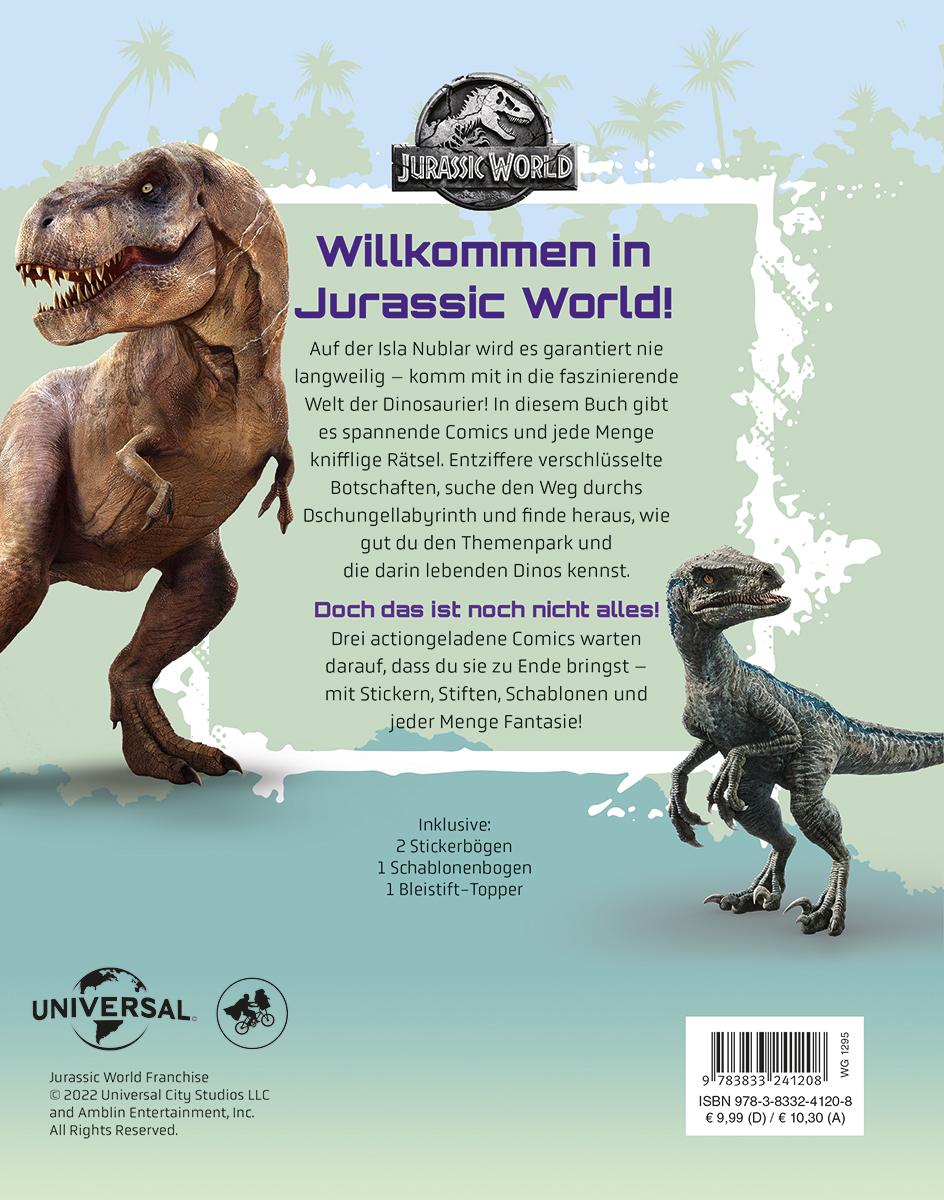 Rückseite: 9783833241208 | Jurassic World: Die Dinosaurier sind los! | Marilyn Easton | Buch