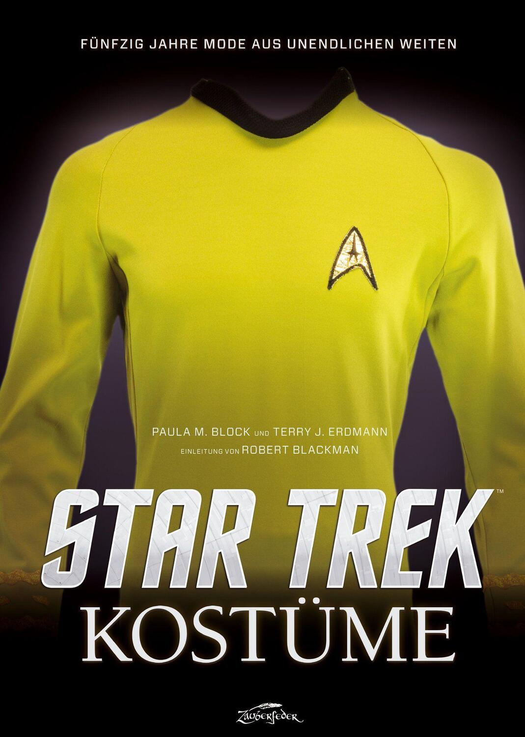 Cover: 9783938922712 | Star Trek Kostüme | Fünfzig Jahre Mode aus Unendlichen Weiten | Buch