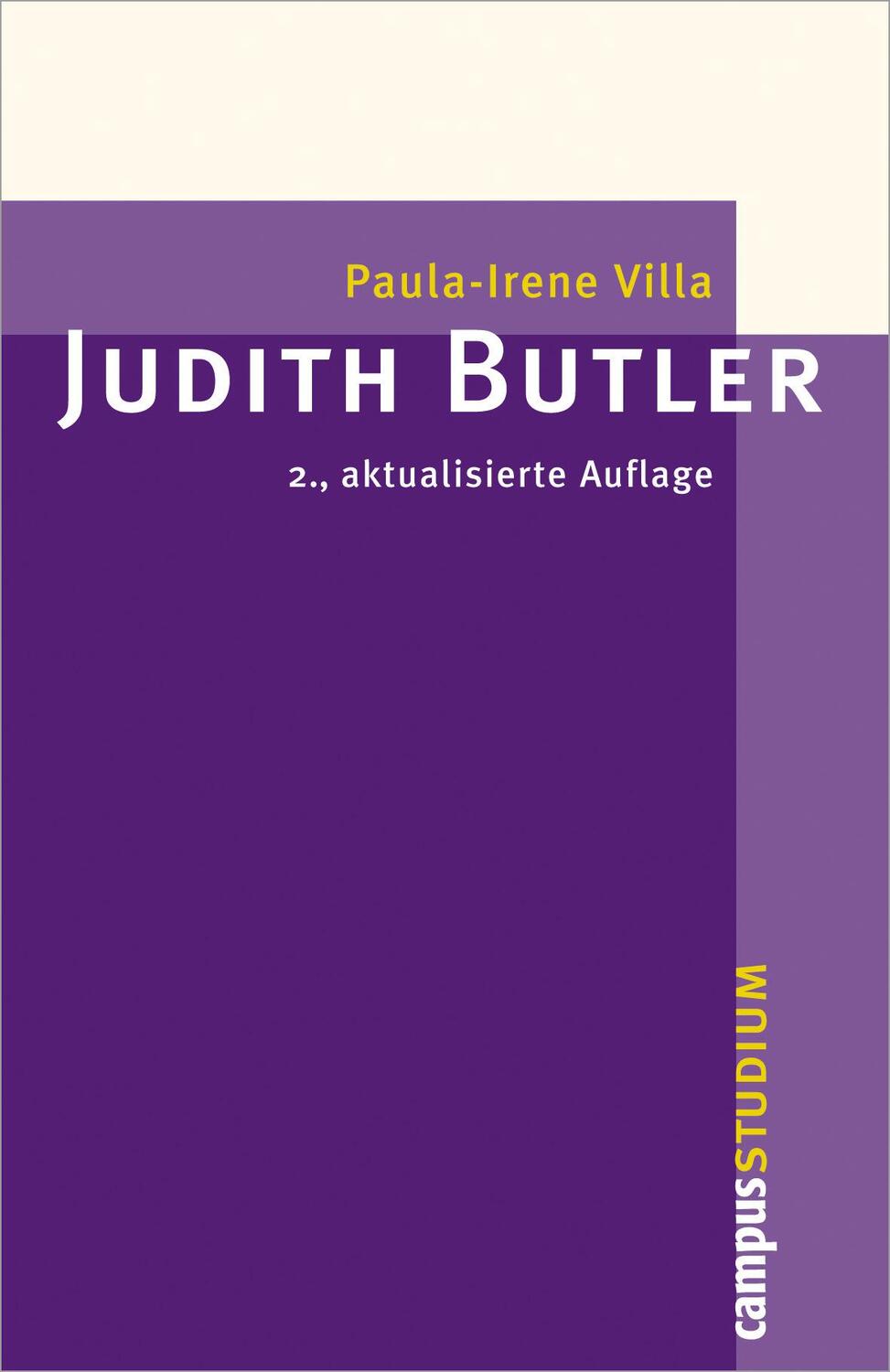Cover: 9783593394329 | Judith Butler | Eine Einführung | Paula-Irene Villa | Taschenbuch