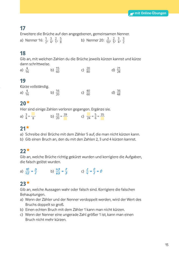 Bild: 9783129275795 | Klett KomplettTrainer Gymnasium Mathematik 6. Klasse | Taschenbuch