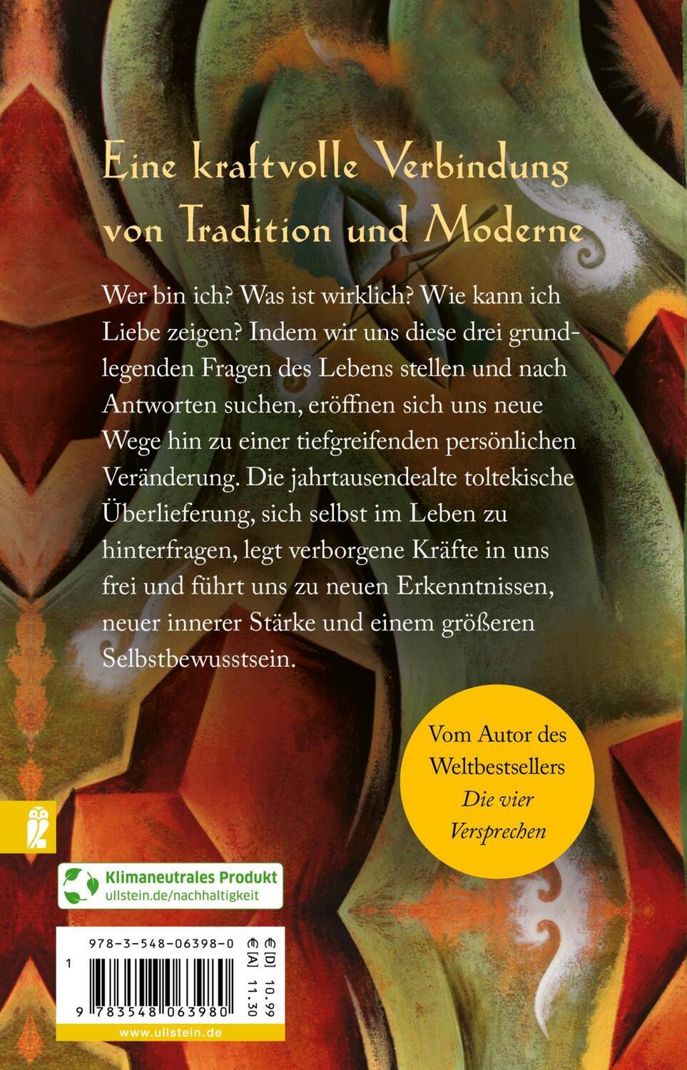 Rückseite: 9783548063980 | Die drei Fragen des Lebens | Don Miguel Ruiz | Taschenbuch | 160 S.