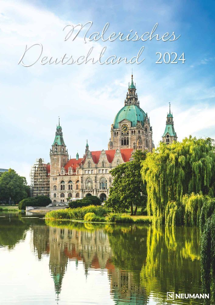 Cover: 4002725986689 | Malerisches Deutschland 2024 - Foto-Kalender - Wand-Kalender - 29,7x42