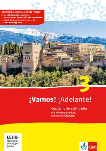 Cover: 9783125360419 | ¡Vamos! ¡Adelante! 3. Cuaderno de actividades mit Mediensammlung...