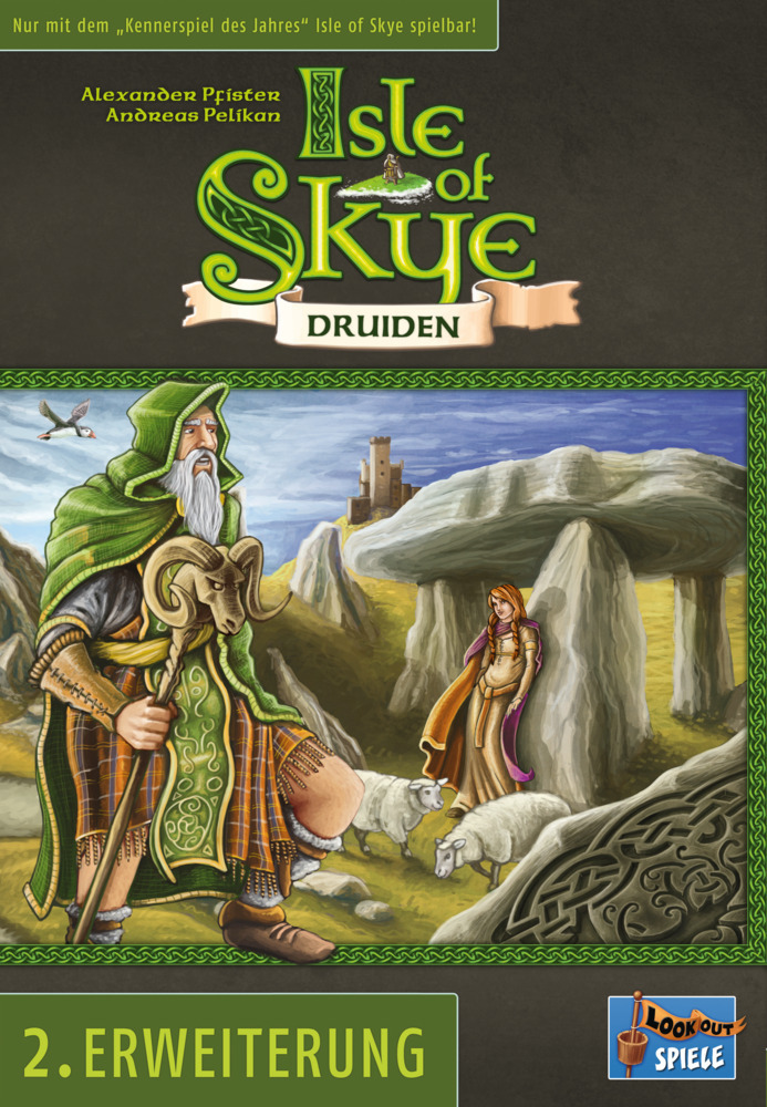 Cover: 4260402311043 | Isle of Skye - Erweiterung Druiden (2. Erweiterung) | Lookout GmbH