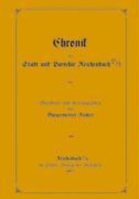 Cover: 9783833424489 | Chronik der Stadt und Parochie Reichenbach O./L. | Richter | Buch