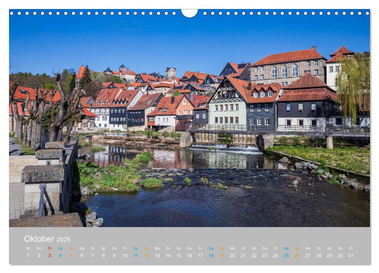 Bild: 9783435239269 | Kronach - drei Flüsse und eine Festung (Wandkalender 2025 DIN A3...