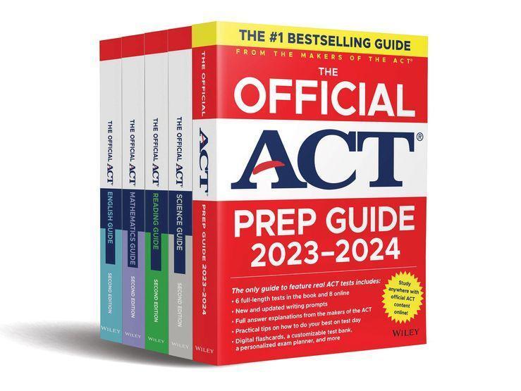 Cover: 9781394196524 | The Official ACT Prep &amp; Subject Guides 2023-2024 Complete Set | ACT