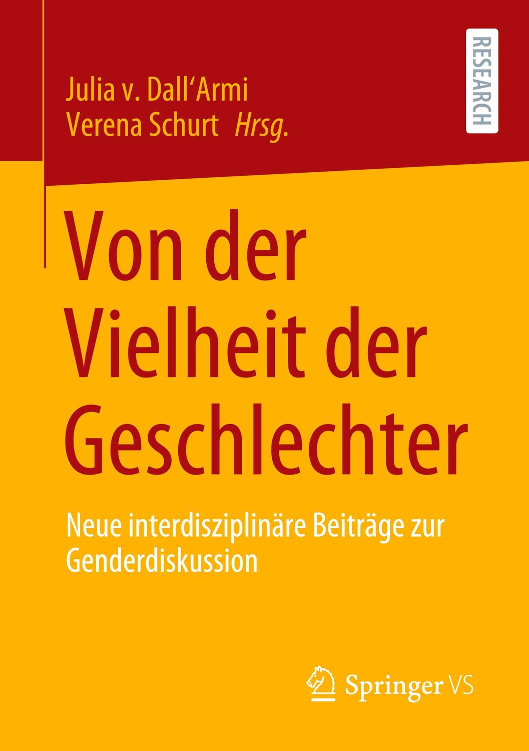 Cover: 9783658322502 | Von der Vielheit der Geschlechter | Julia v. Dall'Armi (u. a.) | Buch