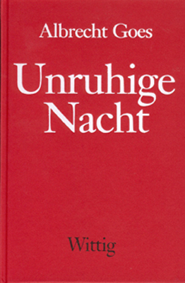 Cover: 9783804843318 | Unruhige Nacht | Albrecht Goes | Buch | 94 S. | Deutsch | 1995
