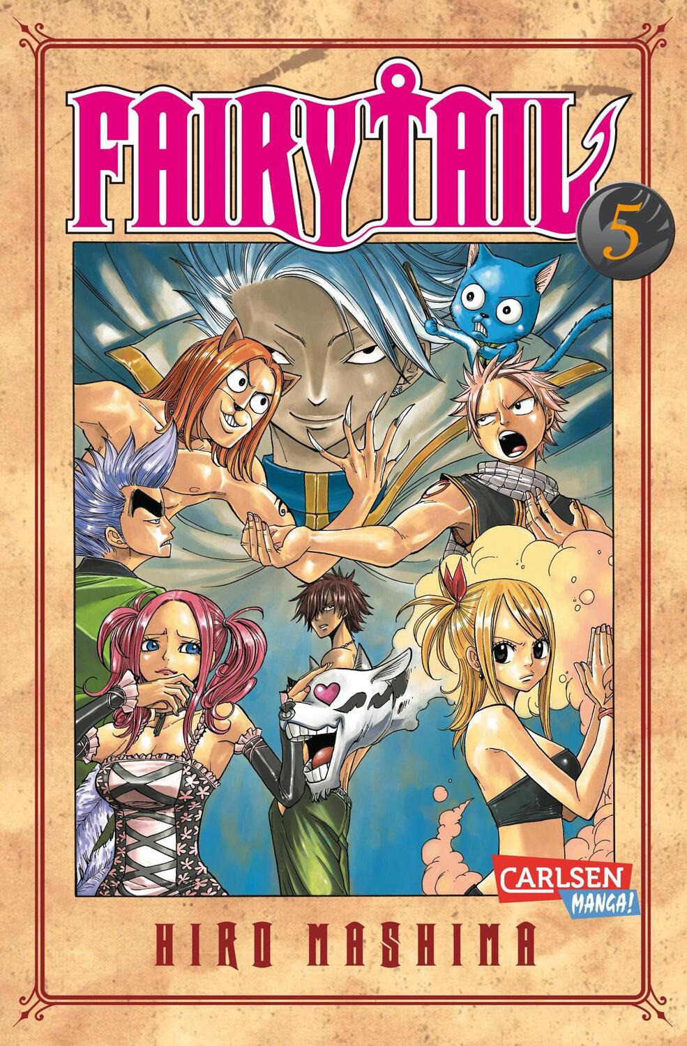 Cover: 9783551796158 | Fairy Tail 05 | Hiro Mashima | Taschenbuch | Fairy Tail | 192 S.