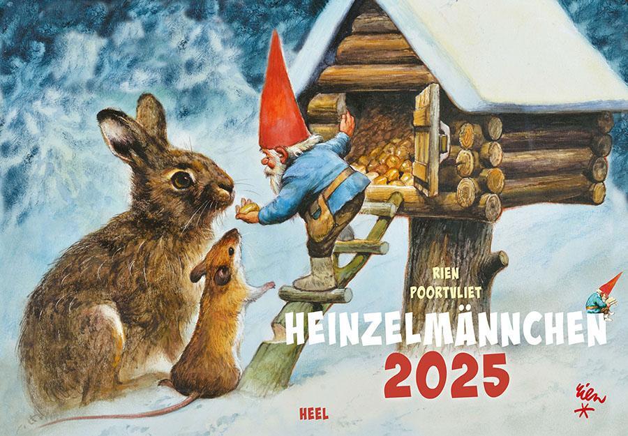 Cover: 9783966648189 | Heinzelmännchen Kalender 2025 | Rien Poortvliet | Kalender | 14 S.