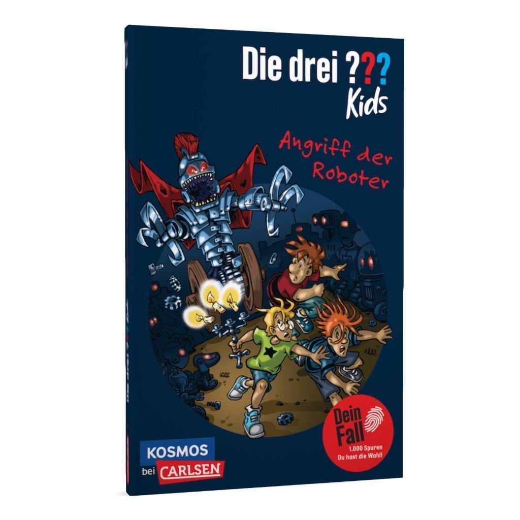 Bild: 9783551320964 | Die drei ??? Kids Dein Fall: Angriff der Roboter | Boris Pfeiffer