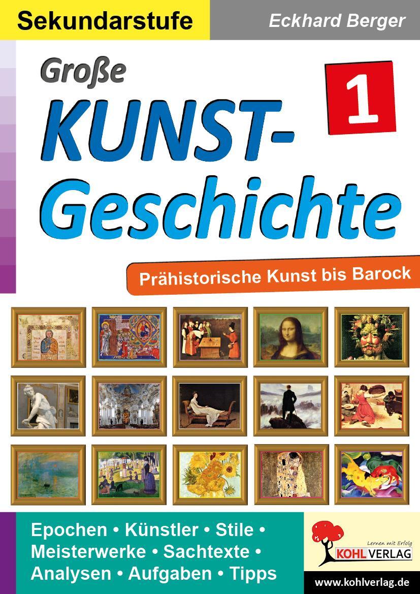 Cover: 9783966242790 | Große Kunstgeschichte / Band 1 | Prähistorische Kunst bis Barock