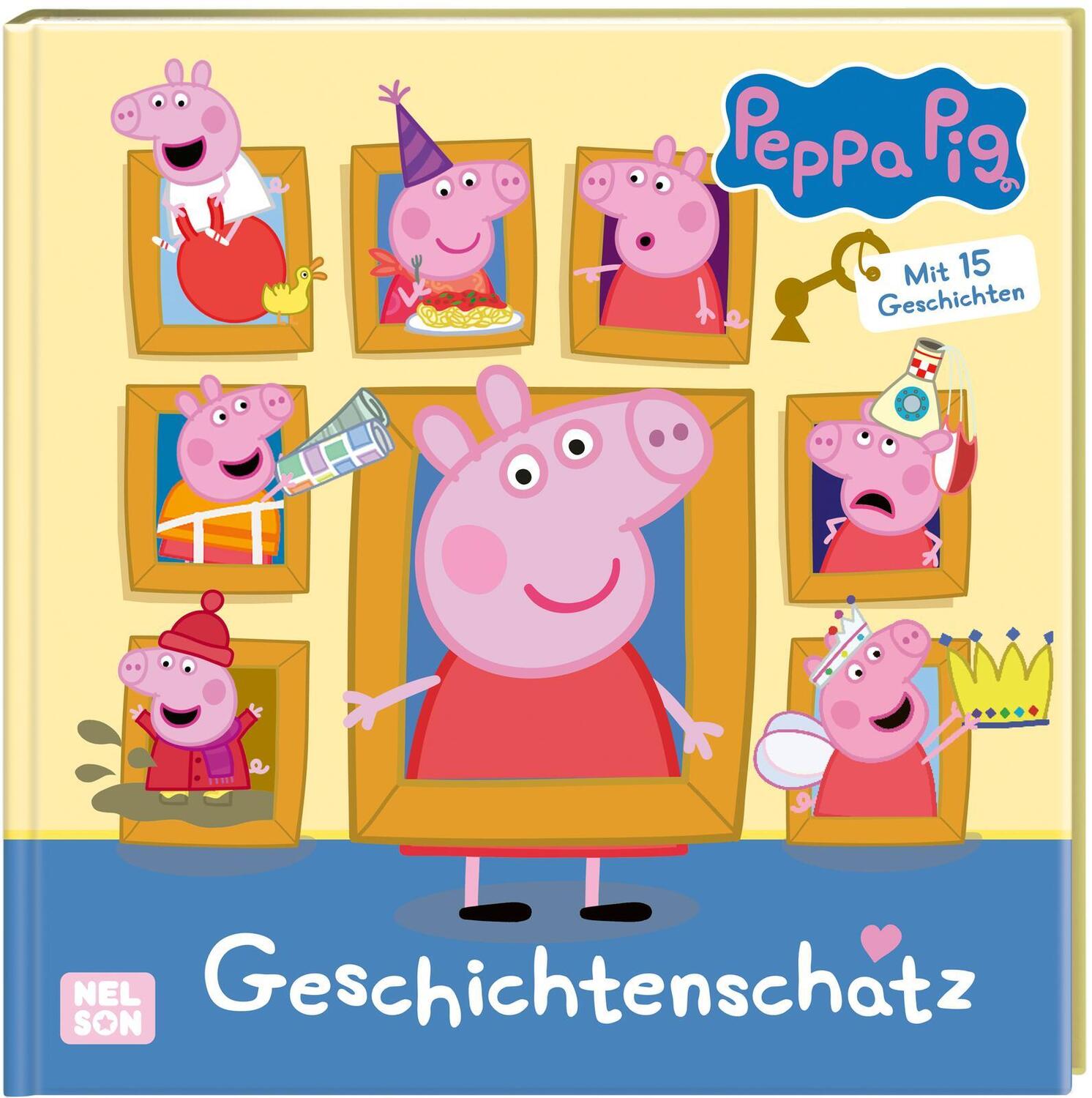 Cover: 9783845122519 | Peppa: Geschichtenschatz | Mit 14 Vorlesegeschichten Für Kita-Kinder