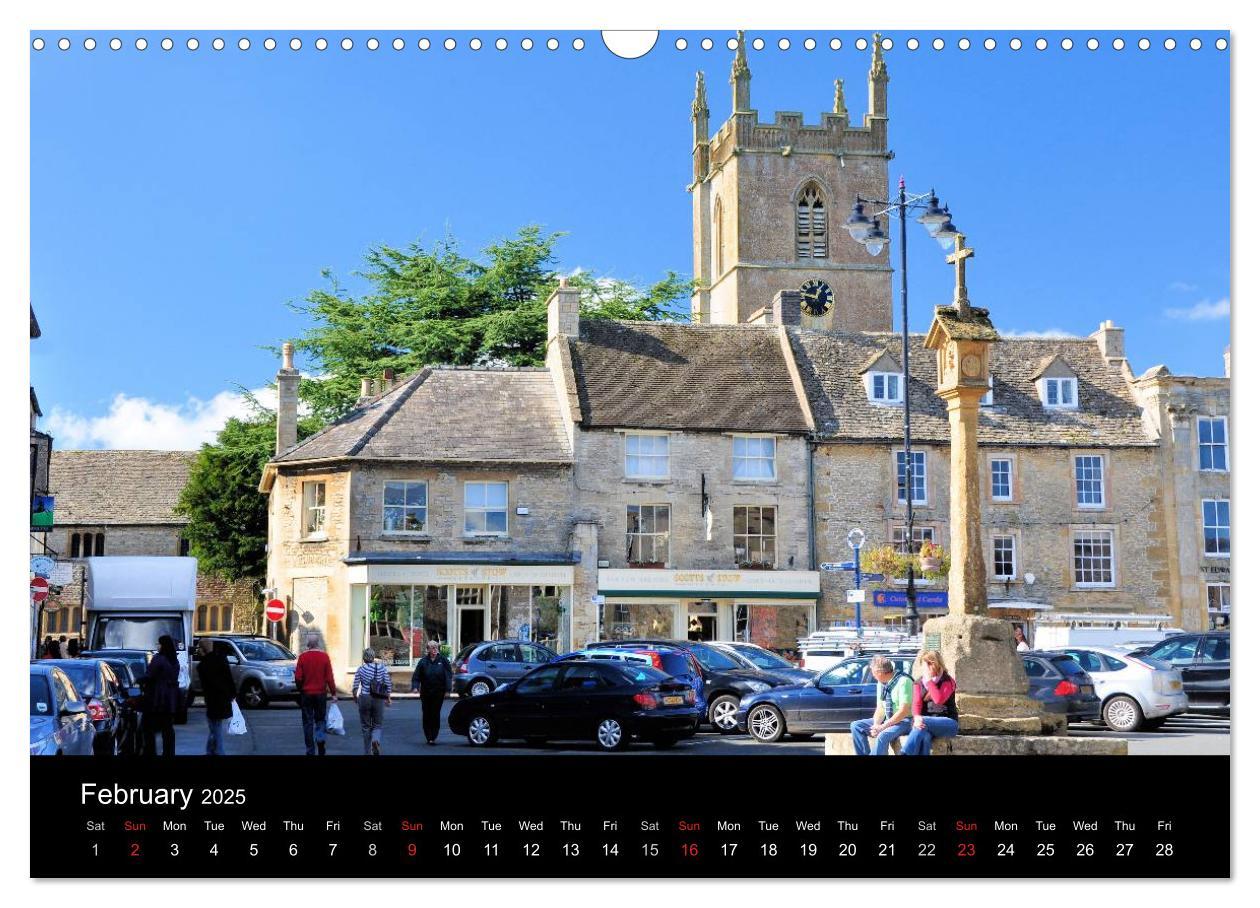 Bild: 9781325952908 | Cotswold Towns (Wall Calendar 2025 DIN A3 landscape), CALVENDO 12...