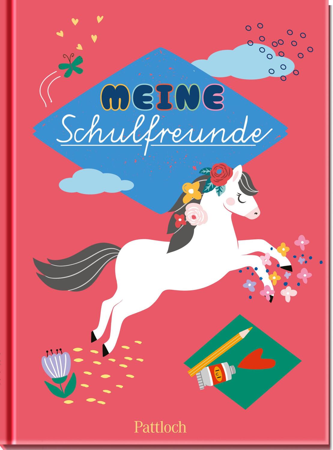 Cover: 4260308345258 | Meine Schulfreunde (Pferde) | Pattloch Verlag | Notizbuch | 64 S.