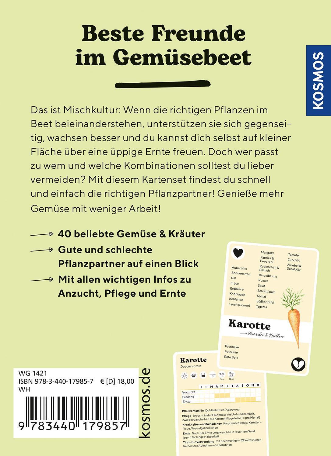 Rückseite: 9783440179857 | Lauch liebt Karotte | Hiram Brömme (u. a.) | Taschenbuch | 16 S.