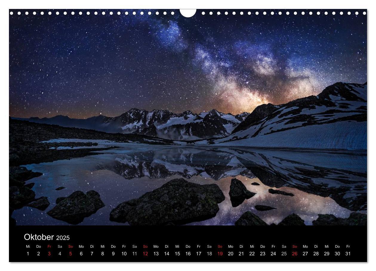 Bild: 9783435567386 | Sternensucher - Landschaft unter Sternen (Wandkalender 2025 DIN A3...