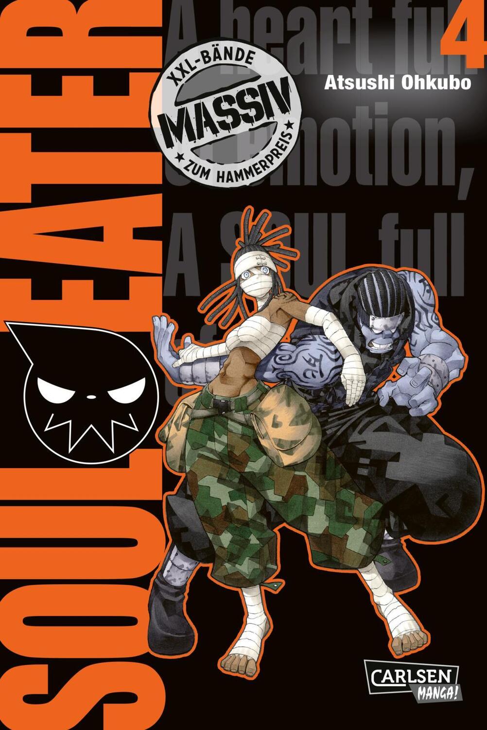 Cover: 9783551029645 | Soul Eater Massiv 4 | Düstere Manga Fantasy-Action im Sammelband