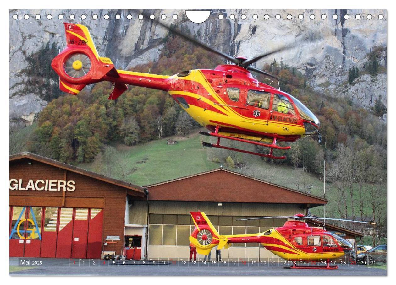 Bild: 9783435635399 | Helikopter in der Luft (Wandkalender 2025 DIN A4 quer), CALVENDO...