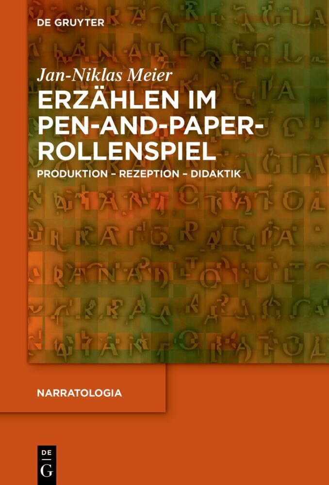 Cover: 9783110788945 | Erzählen im Pen-and-Paper-Rollenspiel | Jan-Niklas Meier | Buch | X