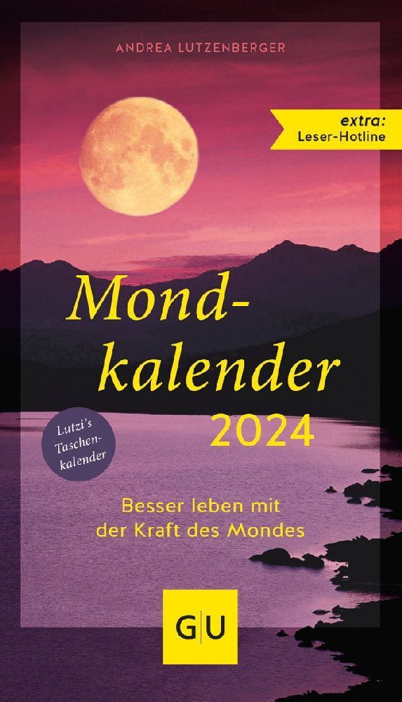 Cover: 9783833889912 | Mondkalender 2024 | Andrea Lutzenberger | Taschenbuch | 160 S. | 2024