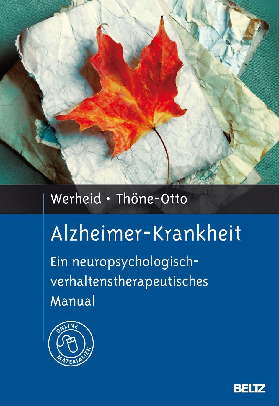 Cover: 9783621277075 | Alzheimer-Krankheit | Katja Werheid (u. a.) | Buch | Deutsch | 2010