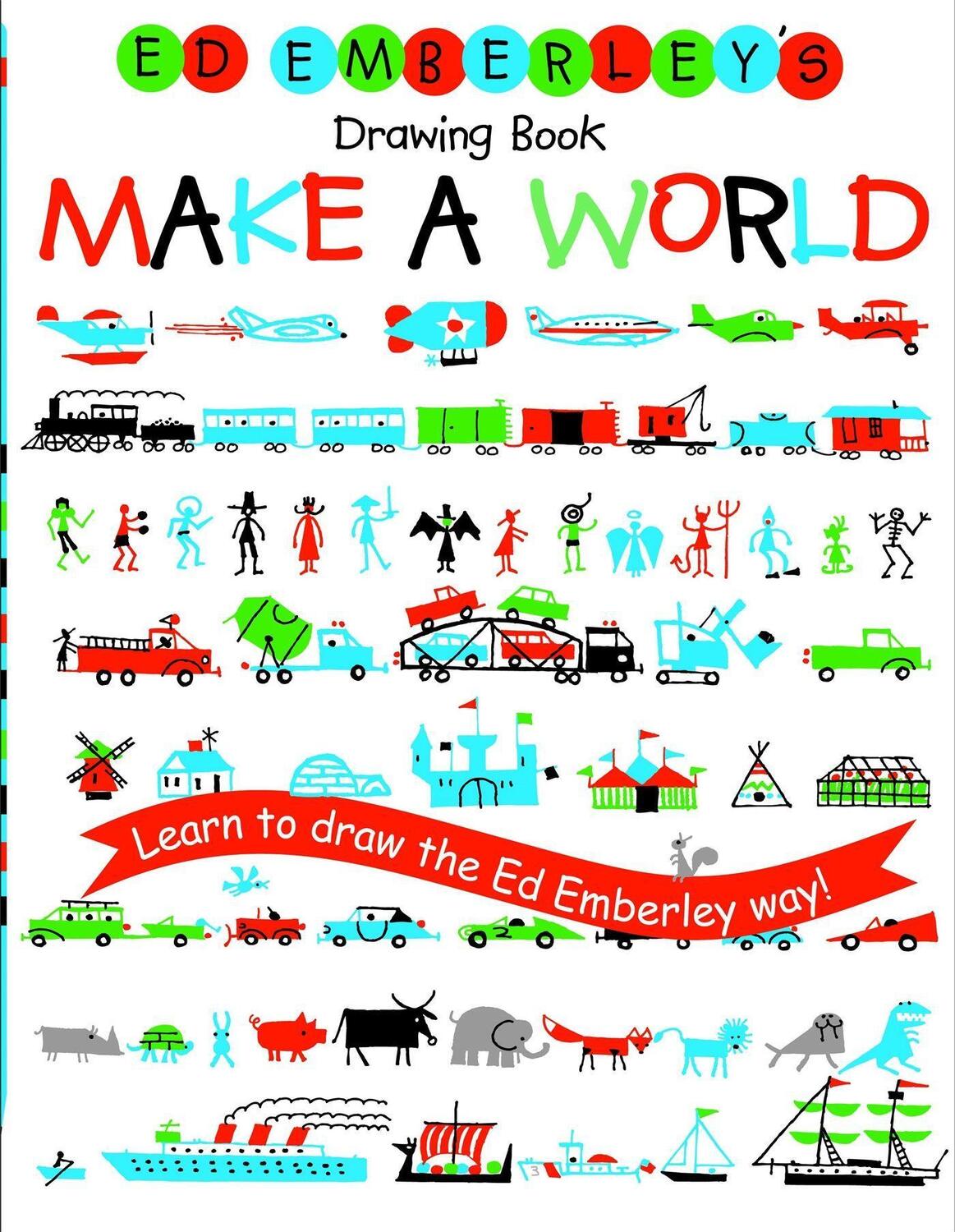 Cover: 9780316789721 | Ed Emberley's Drawing Book | Make a World | Ed Emberley | Taschenbuch