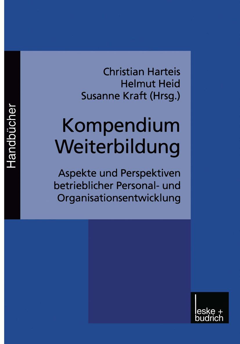 Cover: 9783810025784 | Kompendium Weiterbildung | Christian Harteis (u. a.) | Taschenbuch