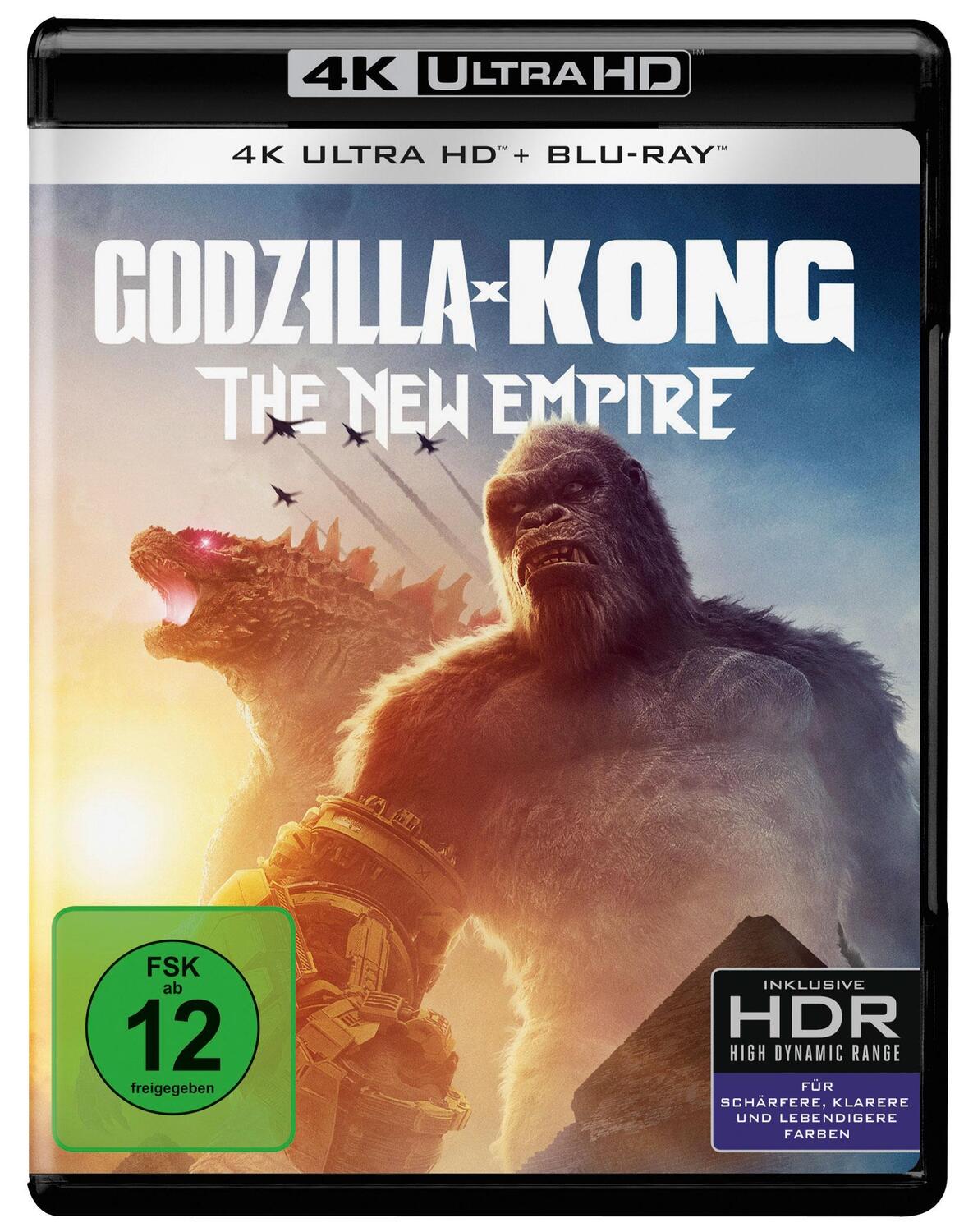 Cover: 5051890338068 | Godzilla x Kong: The New Empire - 4K UHD | Blu-ray Disc | Deutsch