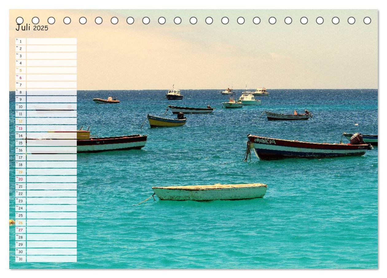 Bild: 9783435540426 | Kapverdische Inseln - Insel Sal (Tischkalender 2025 DIN A5 quer),...