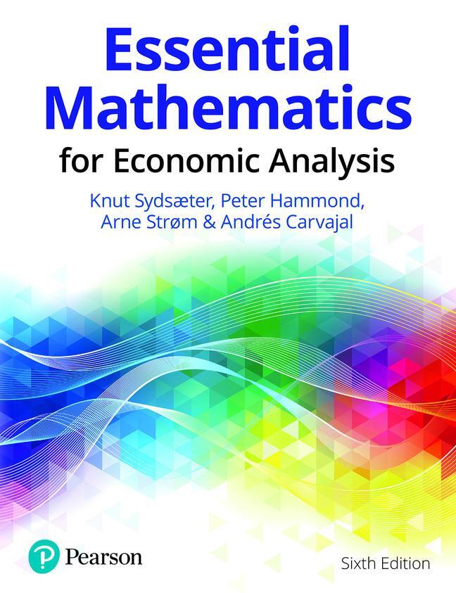 Cover: 9781292359281 | Essential Mathematics for Economic Analysis | Knut Sydsaeter (u. a.)