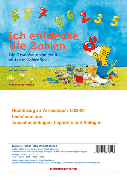 Cover: 9783619153213 | Ich entdecke die Zahlen, Erweiterungsmaterial | Wilhelm Hitzler | 2017
