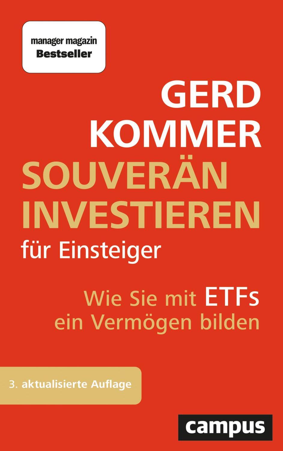 Cover: 9783593518688 | Souverän investieren für Einsteiger | Gerd Kommer | Taschenbuch | 2024