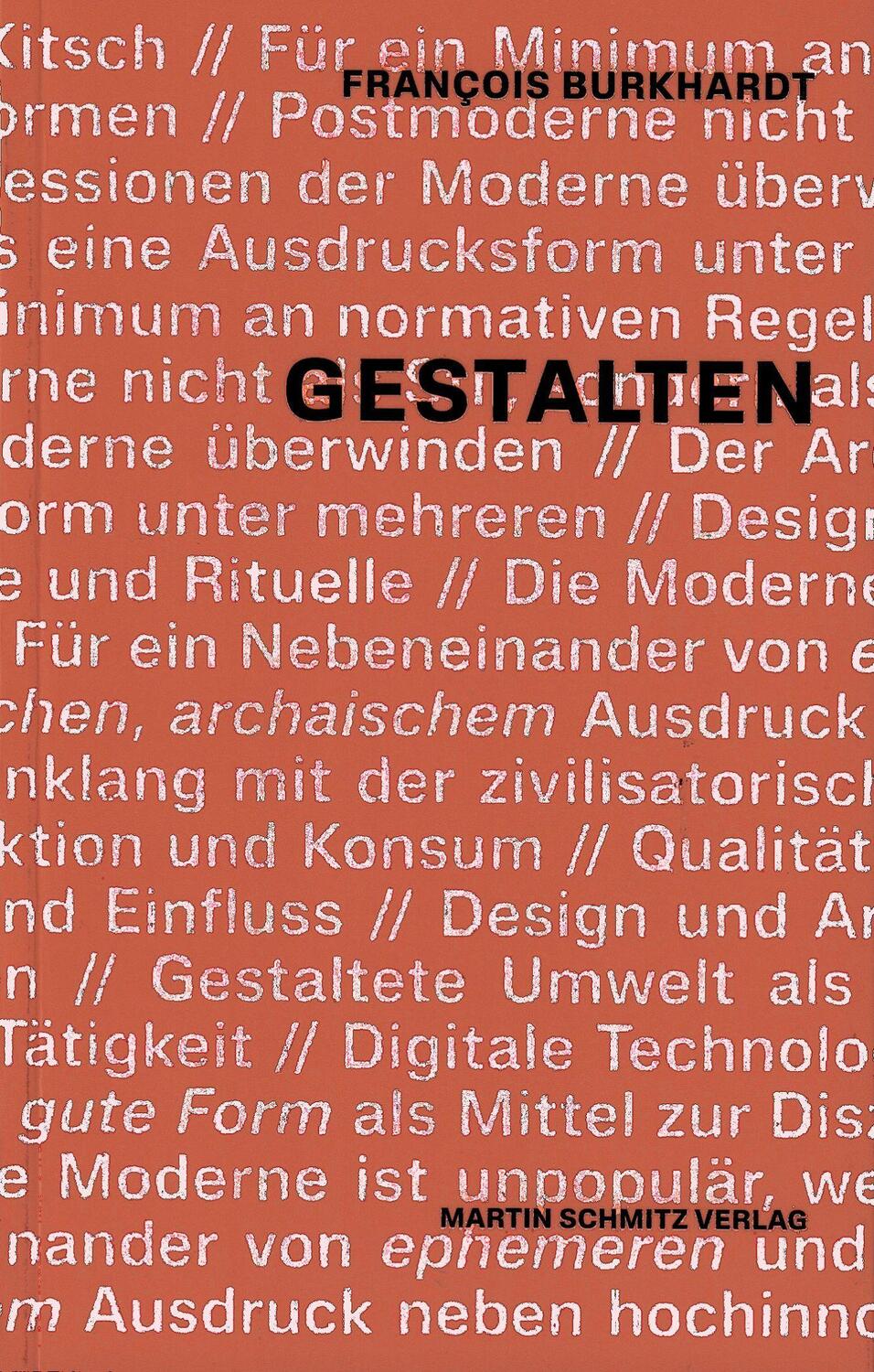 Cover: 9783927795976 | Gestalten | François Burkhardt | Taschenbuch | Deutsch | 2023
