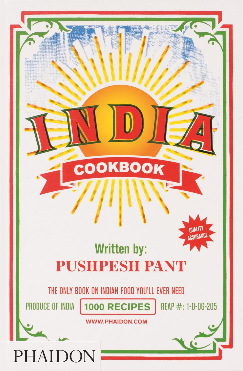 Cover: 9780714859026 | India | Cookbook | Pushpesh Pant | Buch | Lesebändchen | Englisch