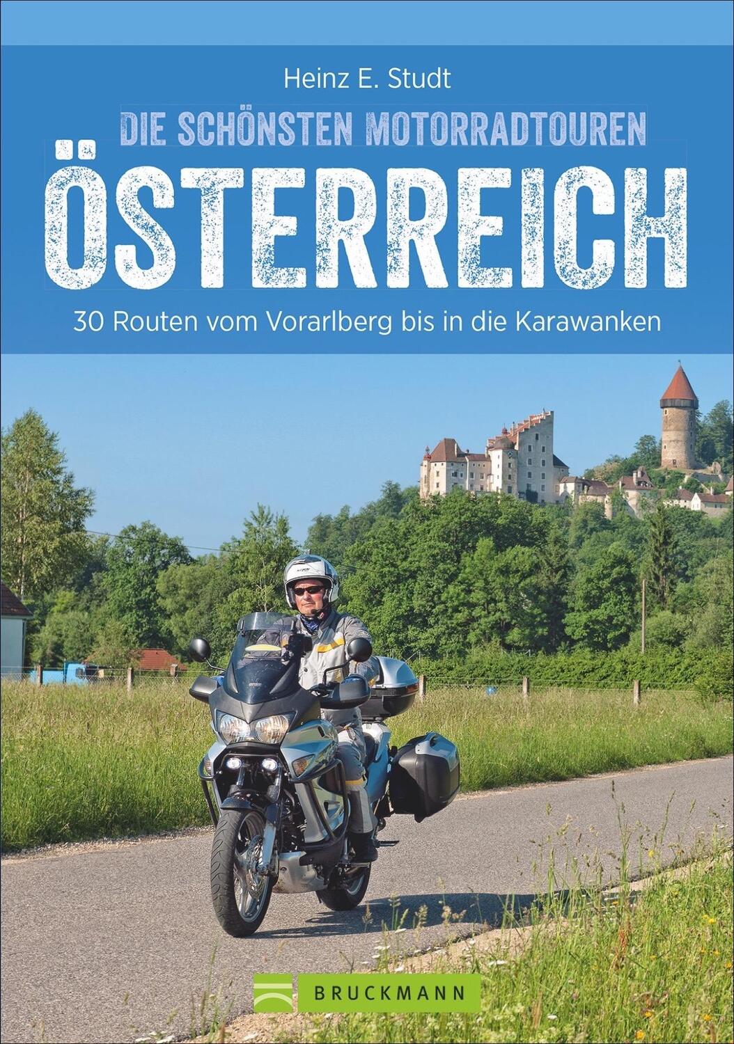 Cover: 9783734308963 | Die schönsten Motorradtouren Österreich | Heinz E. Studt | Taschenbuch