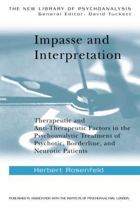 Cover: 9780415010122 | Impasse and Interpretation | Herbert Rosenfeld | Taschenbuch | 1987