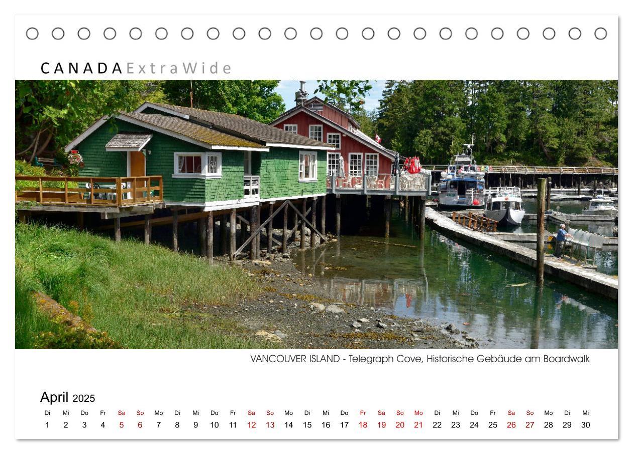 Bild: 9783383791369 | Vancouver Island Panoramabilder (Tischkalender 2025 DIN A5 quer),...