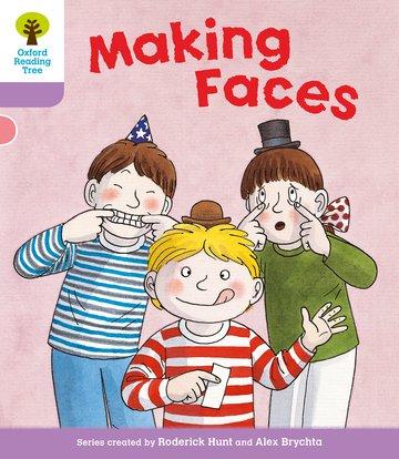 Cover: 9780198481102 | Oxford Reading Tree: Level 1+: More Patterned Stories: Making Faces